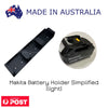Makita Battery Holder Simplified (Light) – Wall Mount Bracket for 18V & 20V Bat