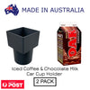 Iced Coffee Holder Flavoured Milk Square Cup Holder Car Cup Holder - 2 Pack