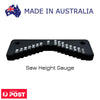Saw Blade Height Gauge – Imperial Step Gauge 1/8" to 1" for Table Saw & Router