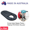 Extended Base Plate for Makita RT0700C Router – Precision Control Accessory